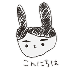 Faintness Rabbits sticker #8746139