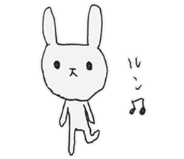 Faintness Rabbits sticker #8746140