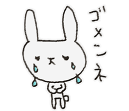 Faintness Rabbits sticker #8746143