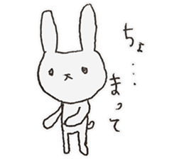 Faintness Rabbits sticker #8746153