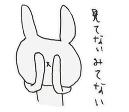 Faintness Rabbits sticker #8746155