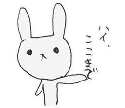 Faintness Rabbits sticker #8746158