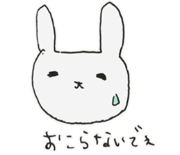 Faintness Rabbits sticker #8746159