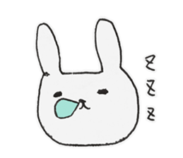 Faintness Rabbits sticker #8746167