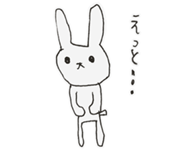 Faintness Rabbits sticker #8746171