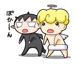 Mr.ANGEL & Mr.DEVIL sticker #8746197