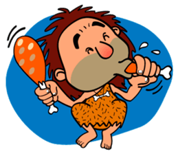 Cave Man sticker #8746219