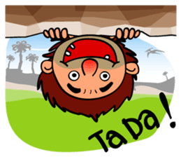 Cave Man sticker #8746230