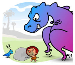 Cave Man sticker #8746244