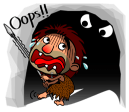 Cave Man sticker #8746253