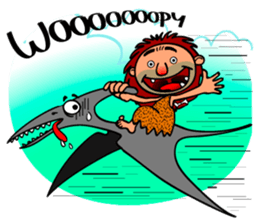 Cave Man sticker #8746254