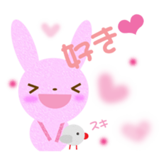 momousa and  little bird sticker #8746643