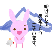 momousa and  little bird sticker #8746656