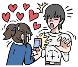 AsB - Love In The Lamp / Ep. Love Nerd sticker #8746944