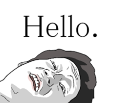 Talkingh Funny Face2 sticker #8747304