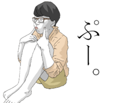 Talkingh Funny Face2 sticker #8747320