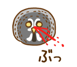 A lot of great grey owl sticker #8747434