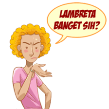 Isabela Artis Jalanan sticker #8747520