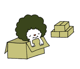 Afro man ! ~winter~ sticker #8747702