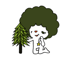 Afro man ! ~winter~ sticker #8747703