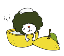 Afro man ! ~winter~ sticker #8747715