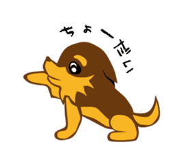 Doggy sticker for loving dog sticker #8747755