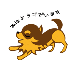 Doggy sticker for loving dog sticker #8747756