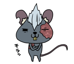 Undeachu of the ZOMBIE mouse sticker #8747959