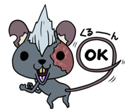 Undeachu of the ZOMBIE mouse sticker #8747968