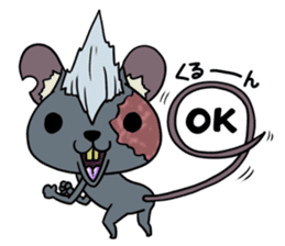 Undeachu of the ZOMBIE mouse sticker #8747968