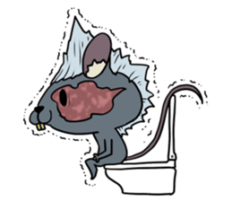 Undeachu of the ZOMBIE mouse sticker #8747977