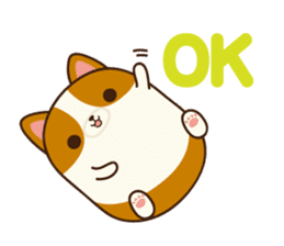 Plump Corgi Puipui sticker #8748179