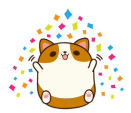 Plump Corgi Puipui sticker #8748212