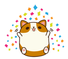 Plump Corgi Puipui sticker #8748212