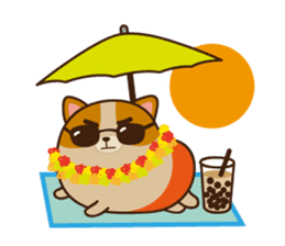 Plump Corgi Puipui sticker #8748213