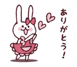 Cooking favorite rabbit. sticker #8748571