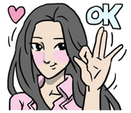 AsB - Comic Girls / My Drama Critic Club sticker #8748619