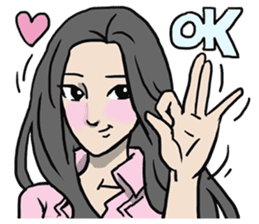 AsB - Comic Girls / My Drama Critic Club sticker #8748619