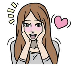 AsB - Comic Girls / My Drama Critic Club sticker #8748623