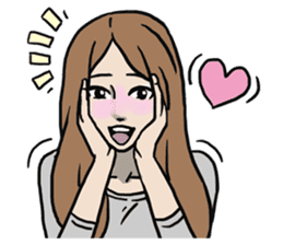 AsB - Comic Girls / My Drama Critic Club sticker #8748623