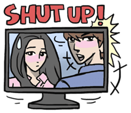 AsB - Comic Girls / My Drama Critic Club sticker #8748629