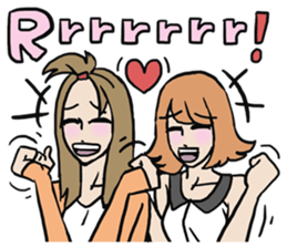 AsB - Comic Girls / My Drama Critic Club sticker #8748630