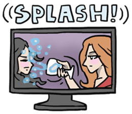 AsB - Comic Girls / My Drama Critic Club sticker #8748635