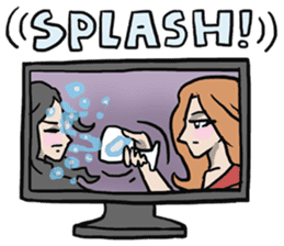 AsB - Comic Girls / My Drama Critic Club sticker #8748635