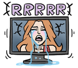 AsB - Comic Girls / My Drama Critic Club sticker #8748637