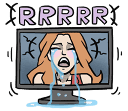 AsB - Comic Girls / My Drama Critic Club sticker #8748637