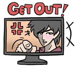 AsB - Comic Girls / My Drama Critic Club sticker #8748643