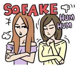 AsB - Comic Girls / My Drama Critic Club sticker #8748646