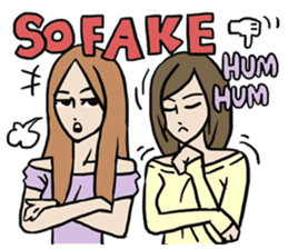 AsB - Comic Girls / My Drama Critic Club sticker #8748646