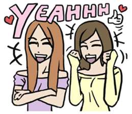 AsB - Comic Girls / My Drama Critic Club sticker #8748647